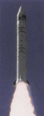 Israeli Jericho II Nuclear MRBM
