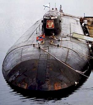 Russian "Oscar II" Class Nuclear/Electric SSGN-type Submarine